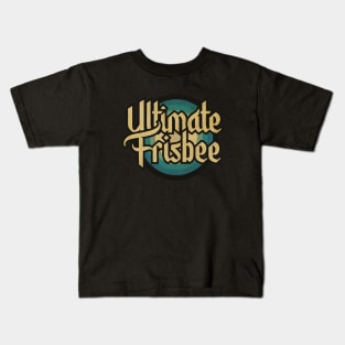 Vintage Ultimate Frisbee Kids T-Shirt